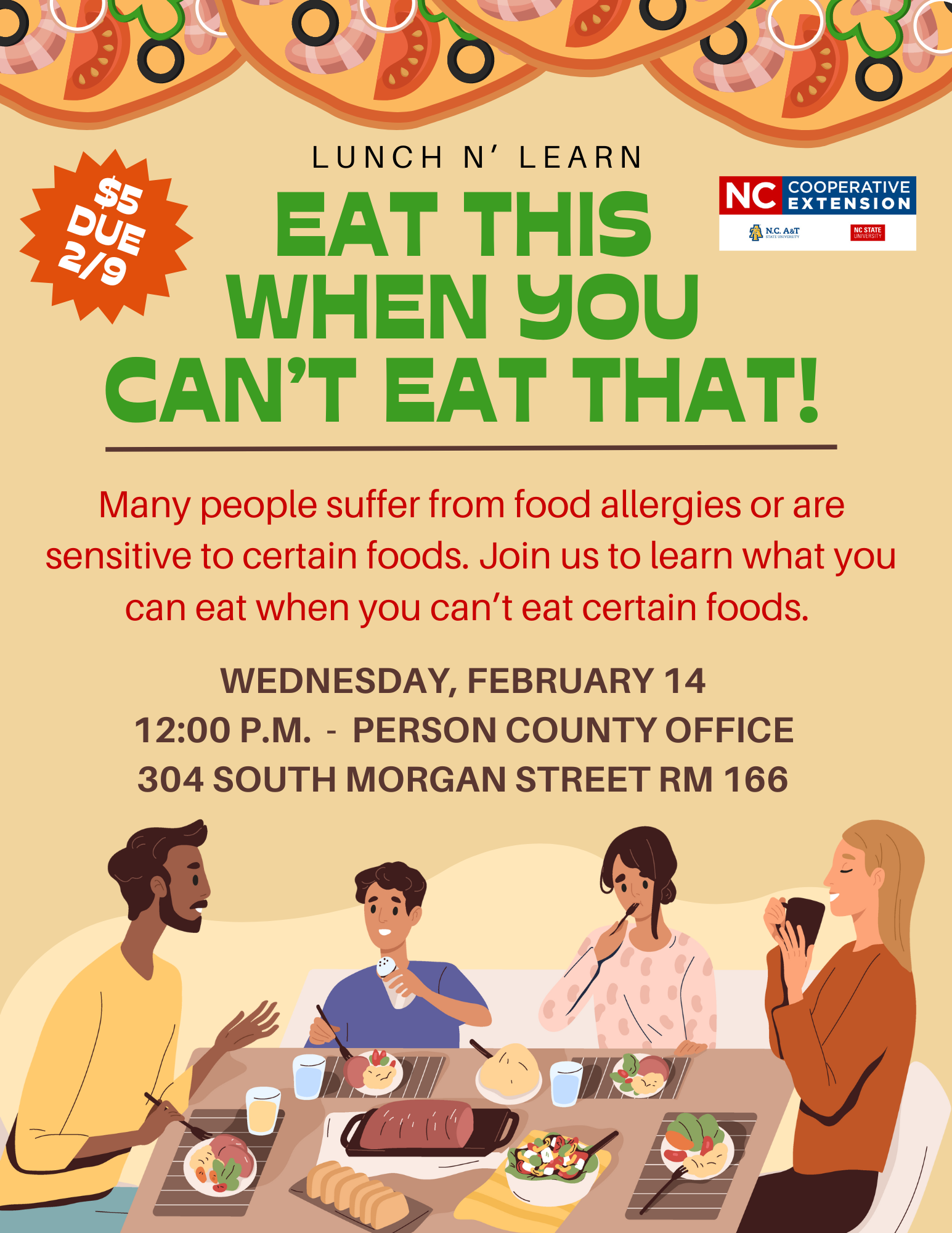 February 14, 2024 Lunch N Learn Noon