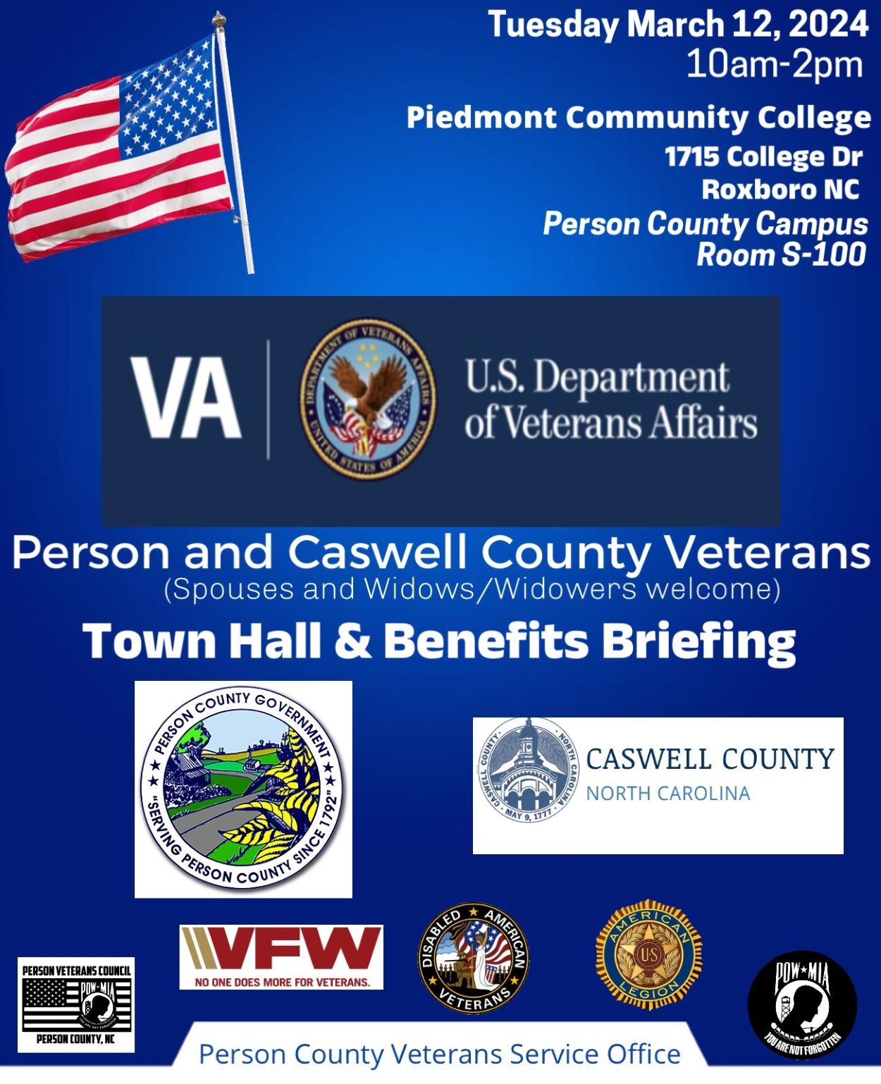 Veterans Benefit briefing 2024