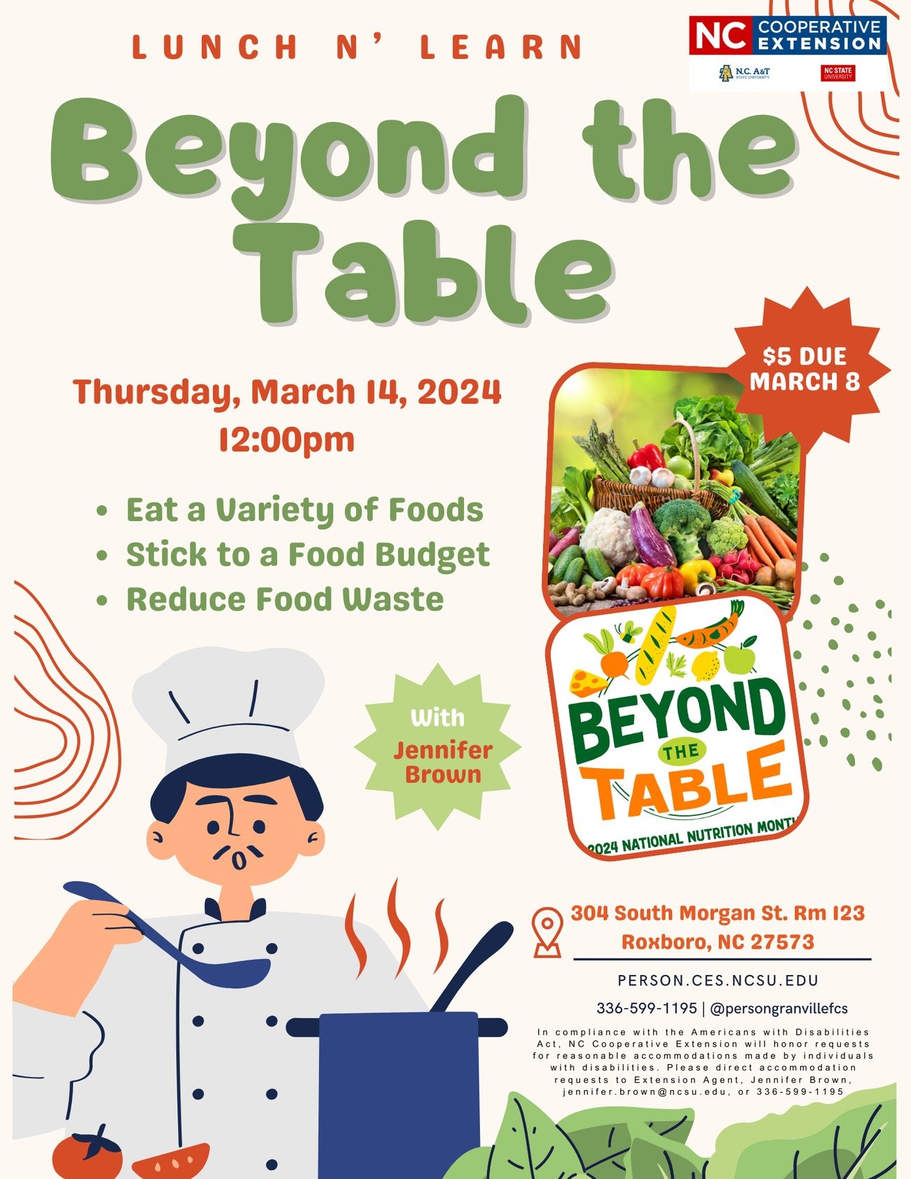 Lunch N Learn March 2024