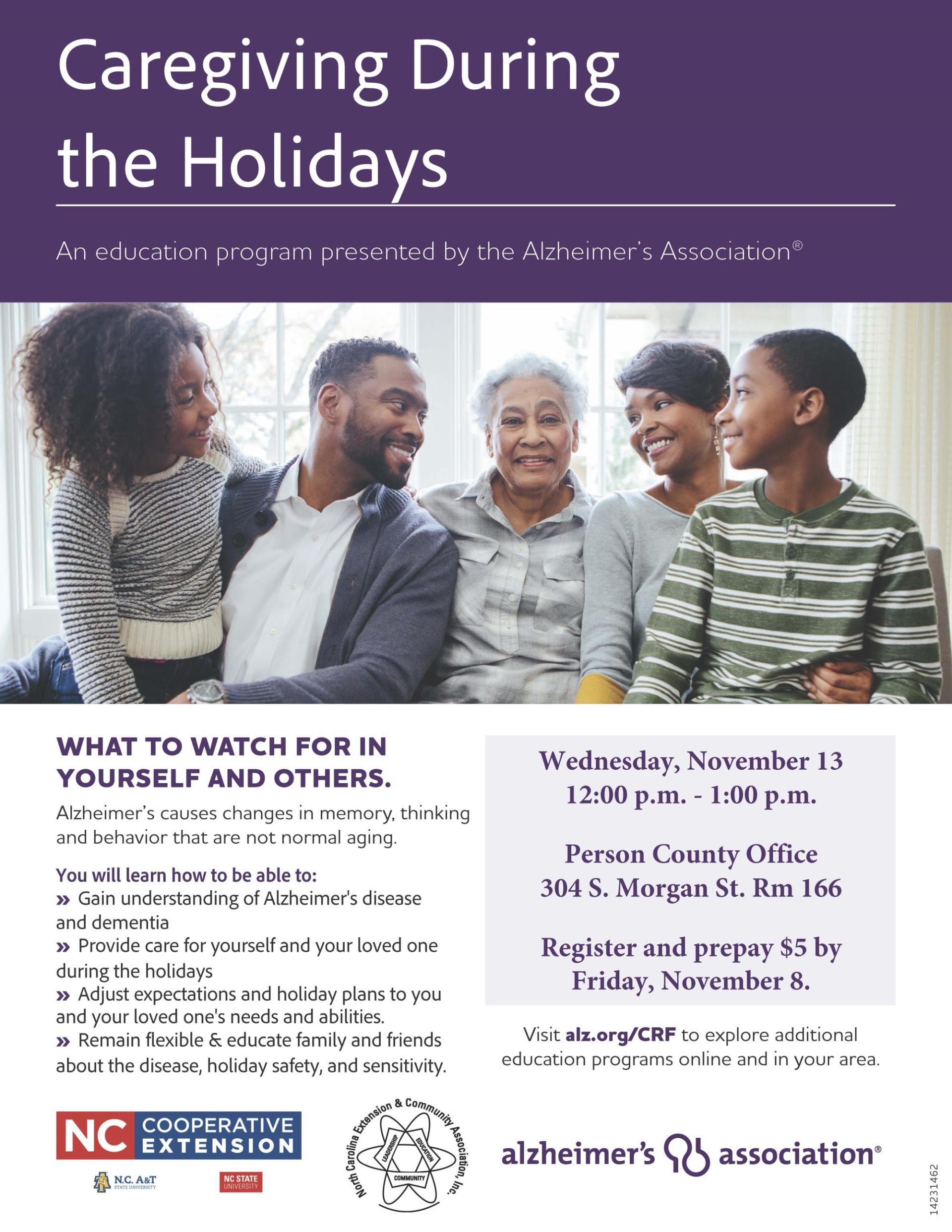 Caregiving for the Holidays 2024