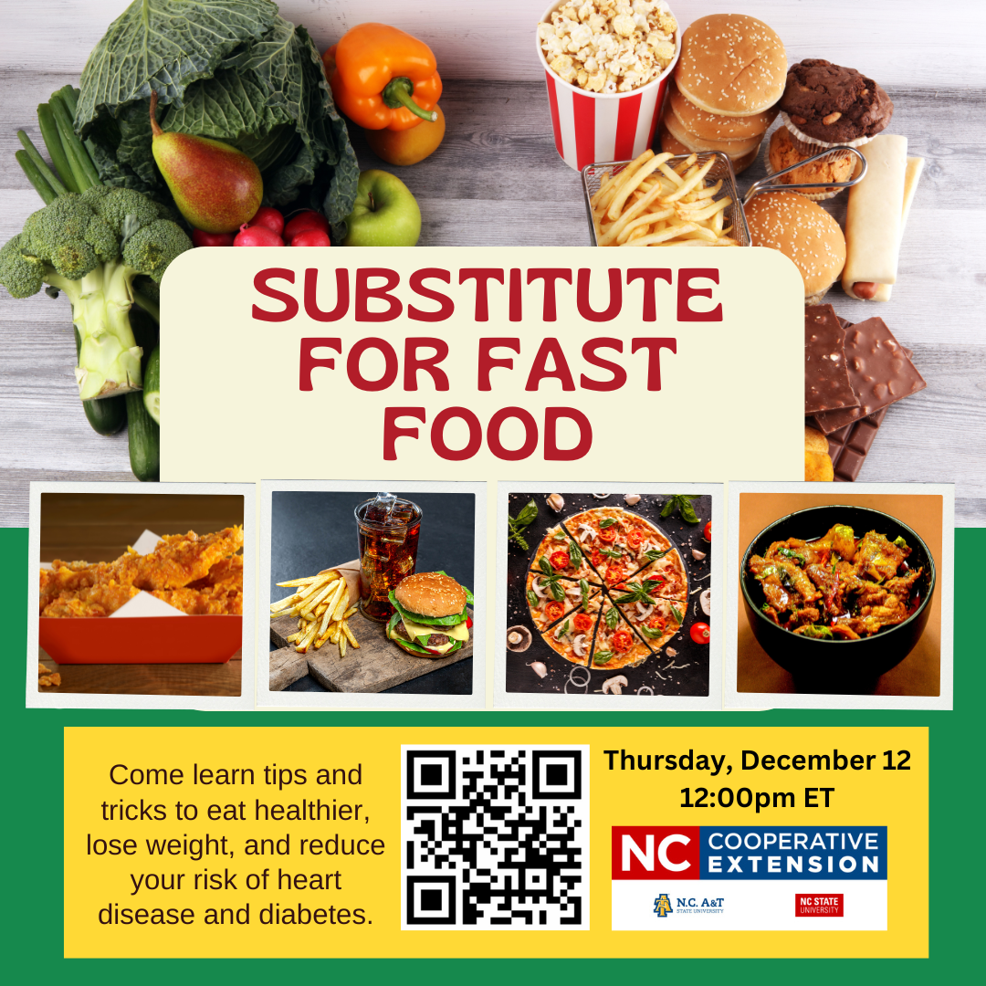 Substitute for Fast Food Webinar