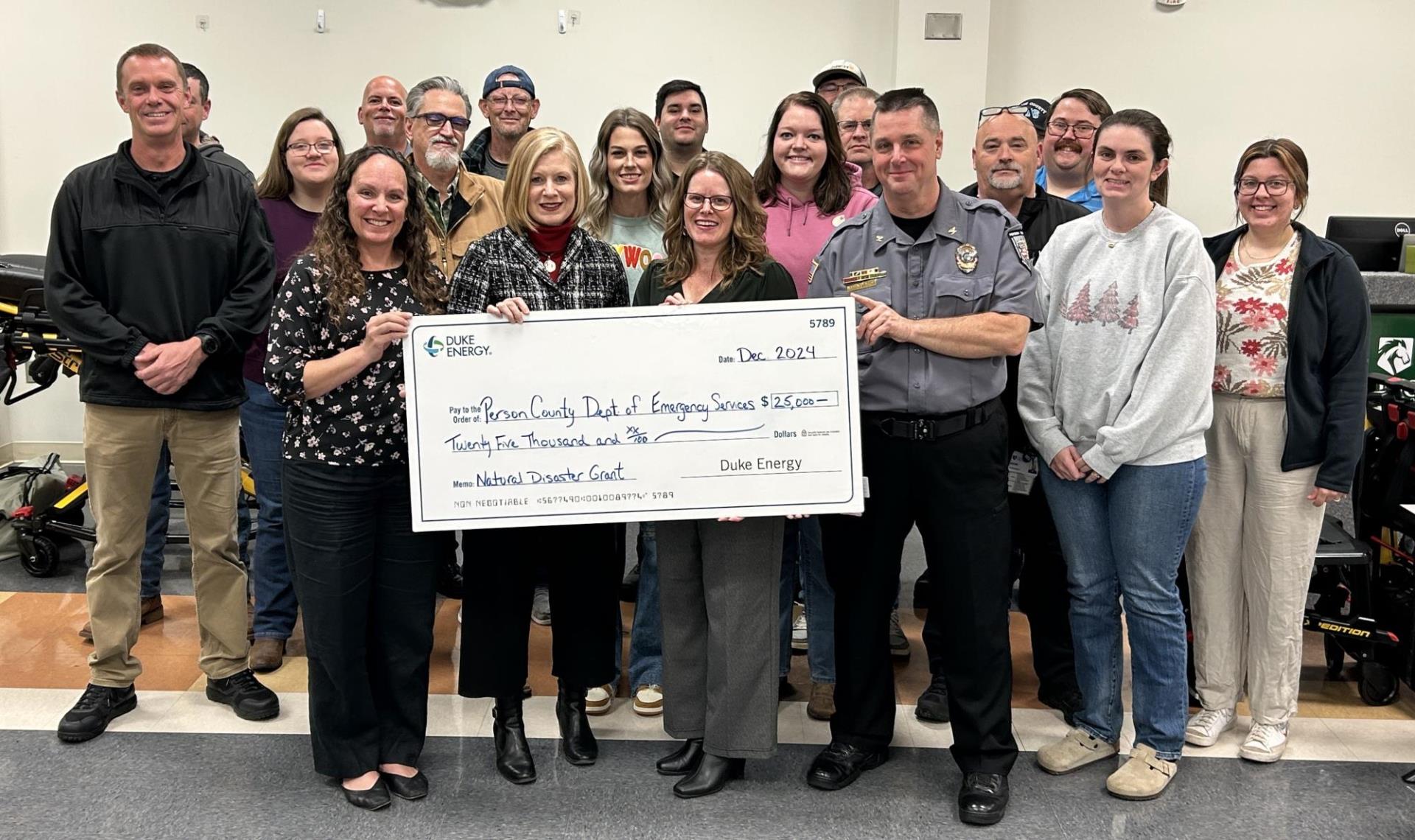 Duke Grant Presentation to PC Emergency Services