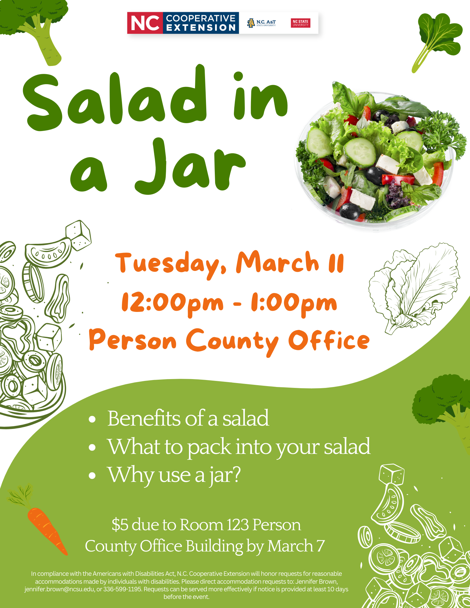 Lunch N Learn - Salad in a Jar