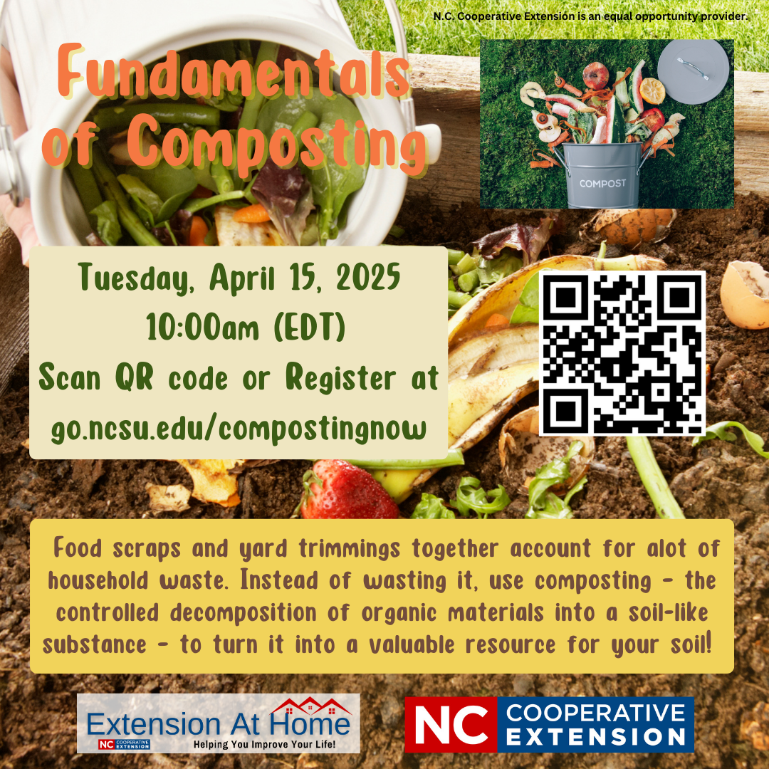 Fundamentals of Composting Virtual Workshop Flier