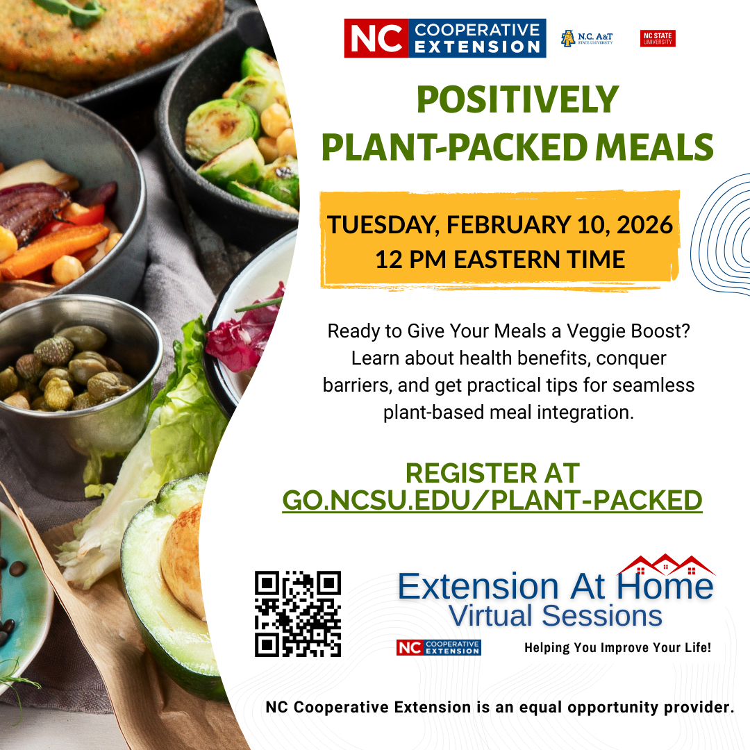 Positively Plant-Packed Meals Virtual Workshop 2.10.26