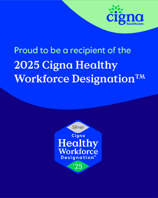Cigna Silver Award 2025 Logo